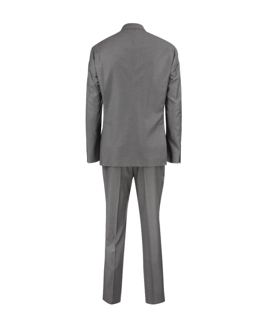 Brunello Cucinelli Single-breasted Suit In Gray