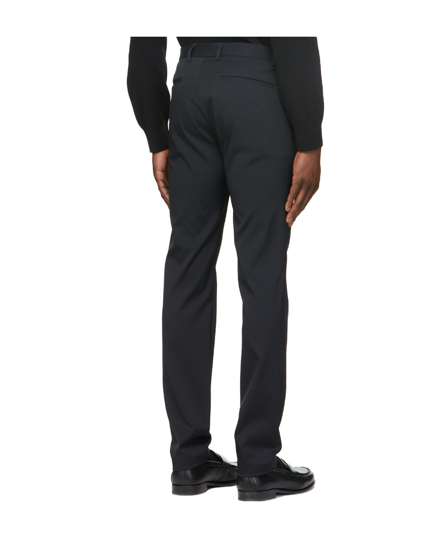 Theory Belt Loop Dress Trousers In Black