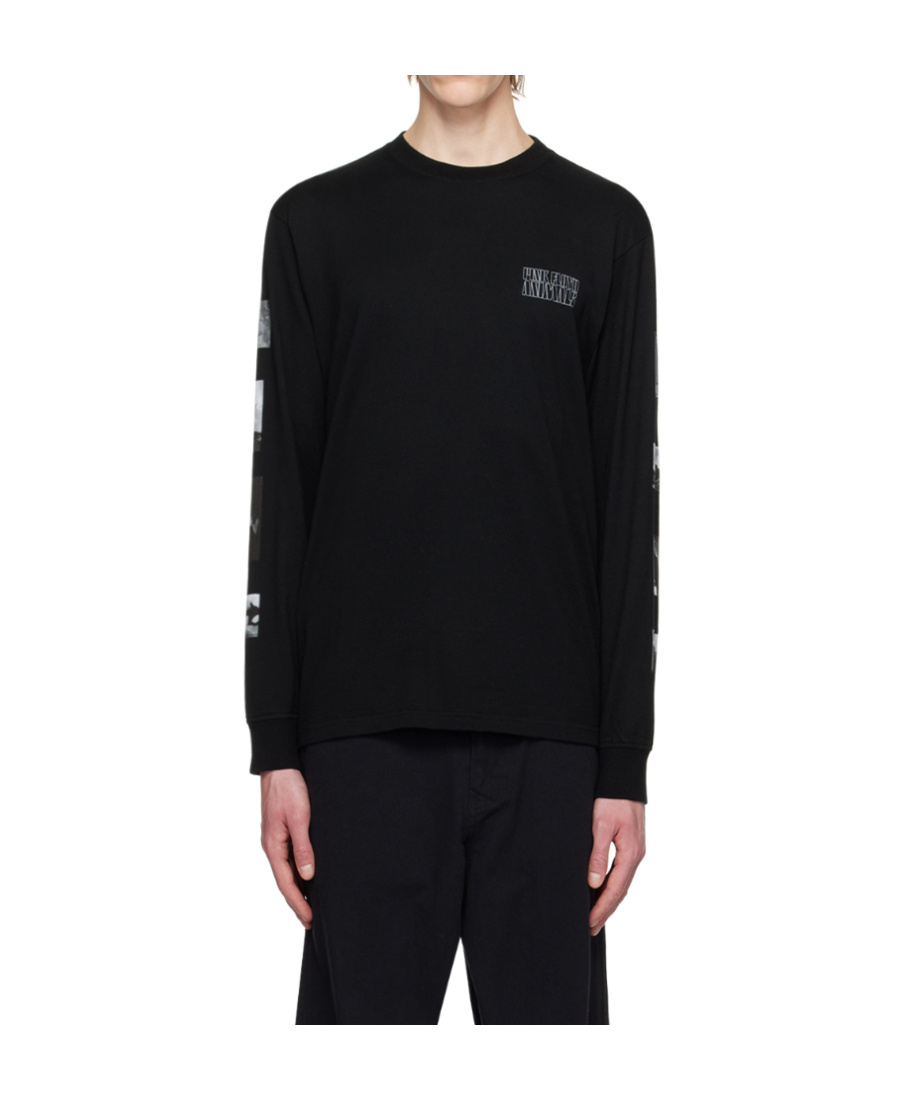 Undercover Graphic-print Long-sleeved Sweatshirt In Black