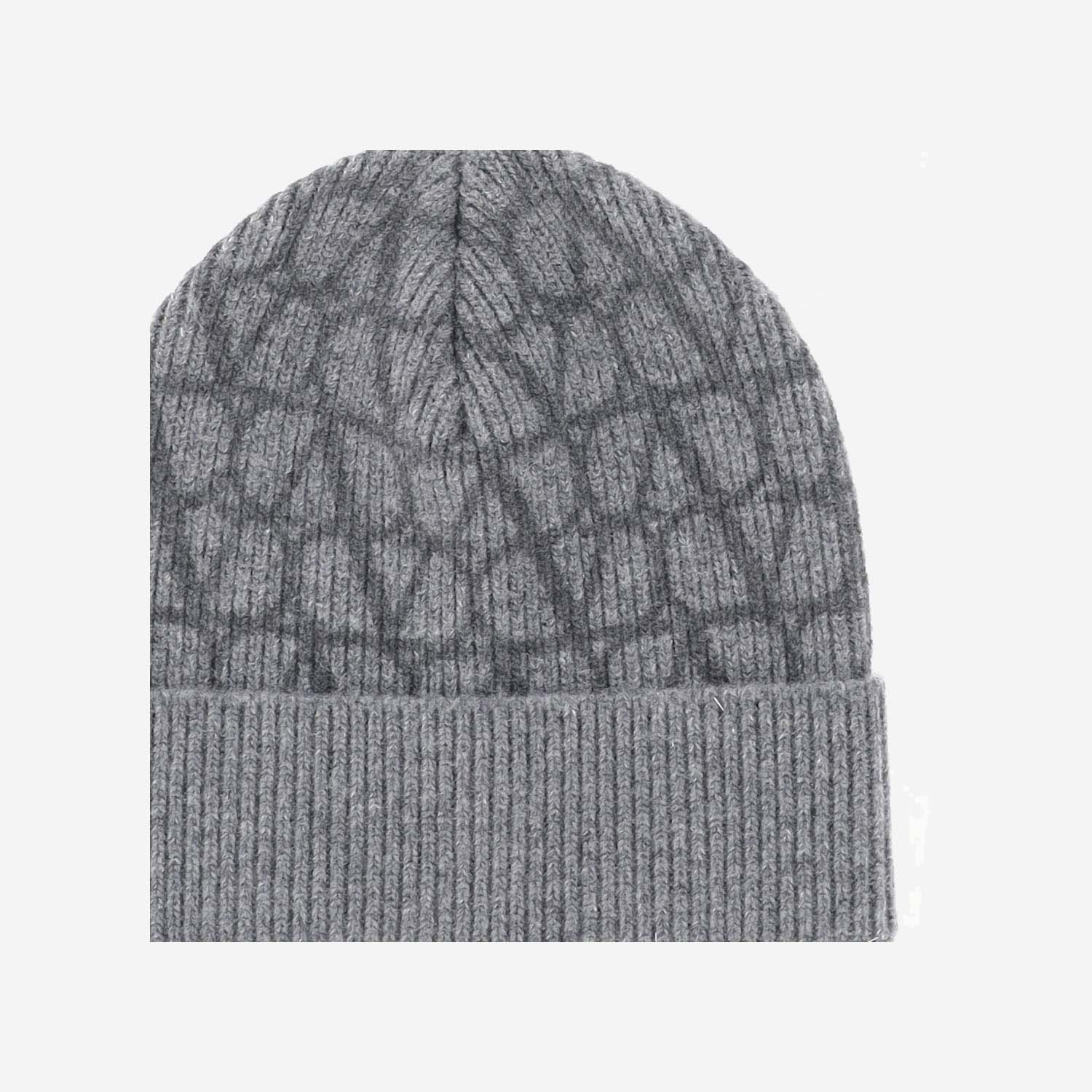 Valentino Toile Iconographe Beanie In Gray