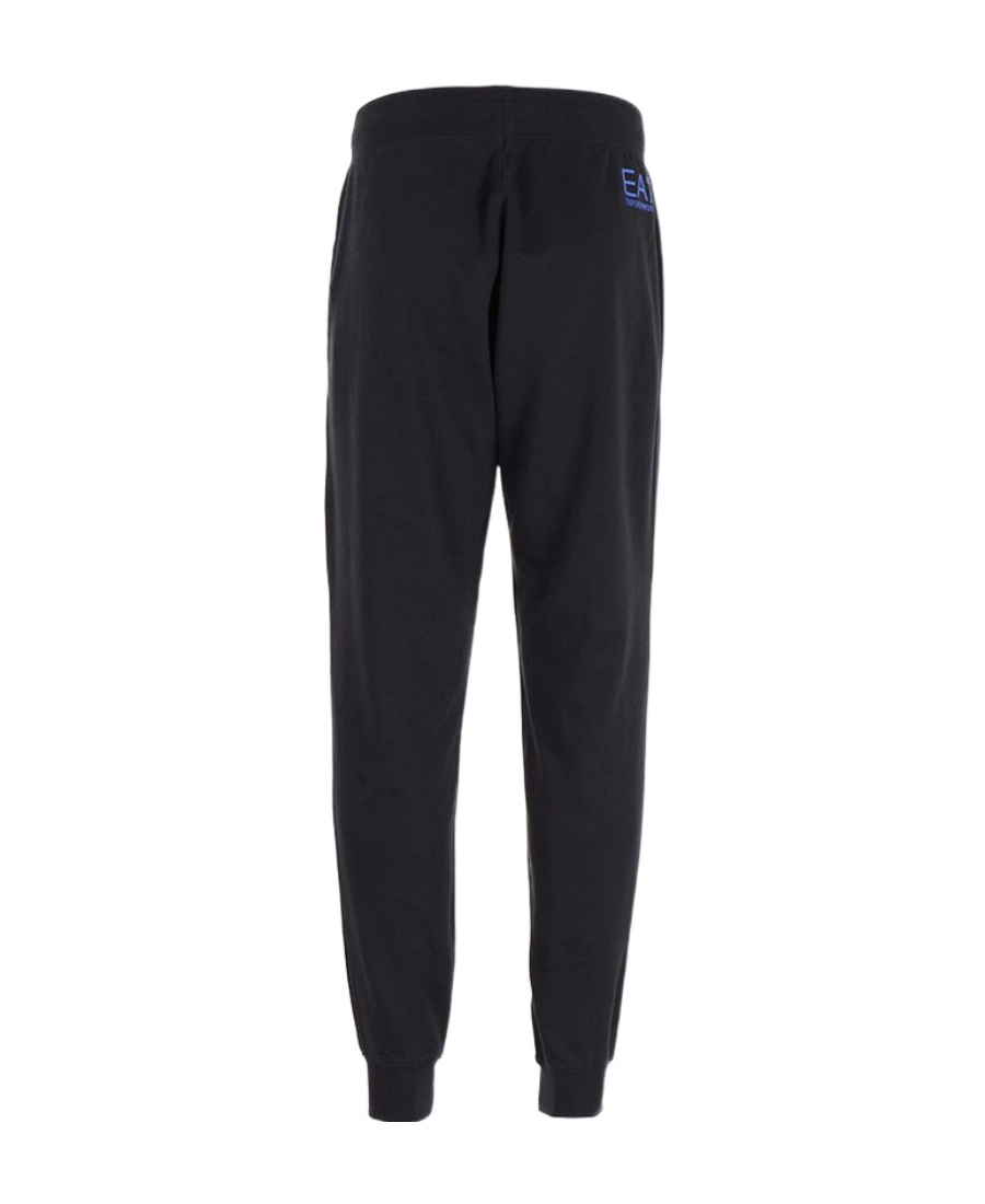 Ea7 High Waist Slim Sweatpants In Black