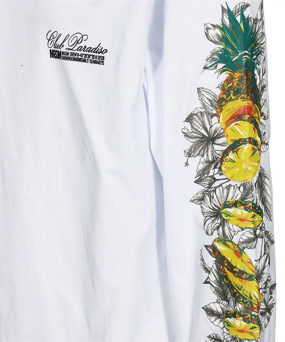 Msgm Logo T-shirt In White