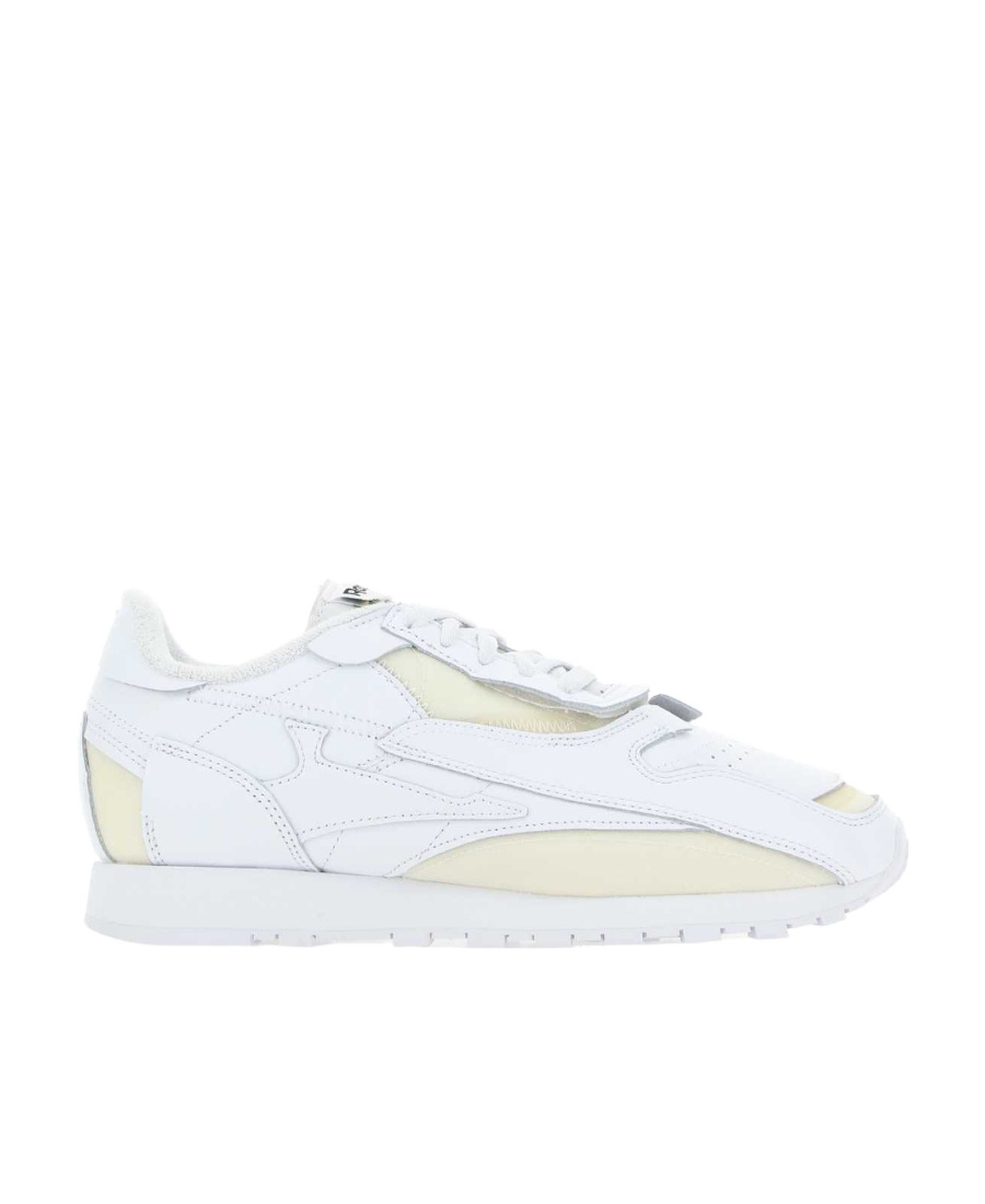 Maison Margiela X Reebok Memory Of Low-top Sneakers In White Leather In White