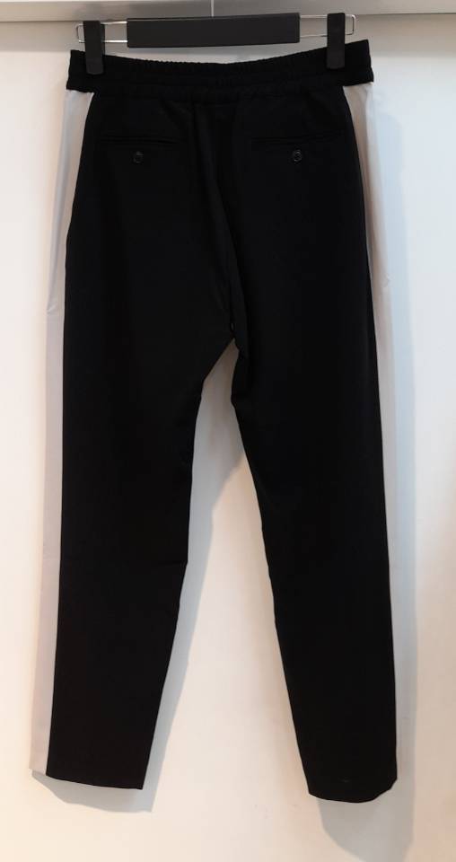 Max Mara Drawstring Casual Pants In Black