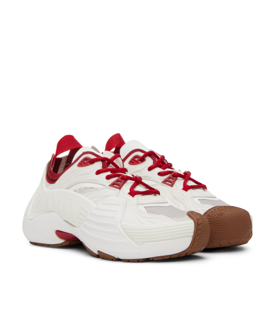 Lanvin Flash-x Low-top Leisure Sneakers In White