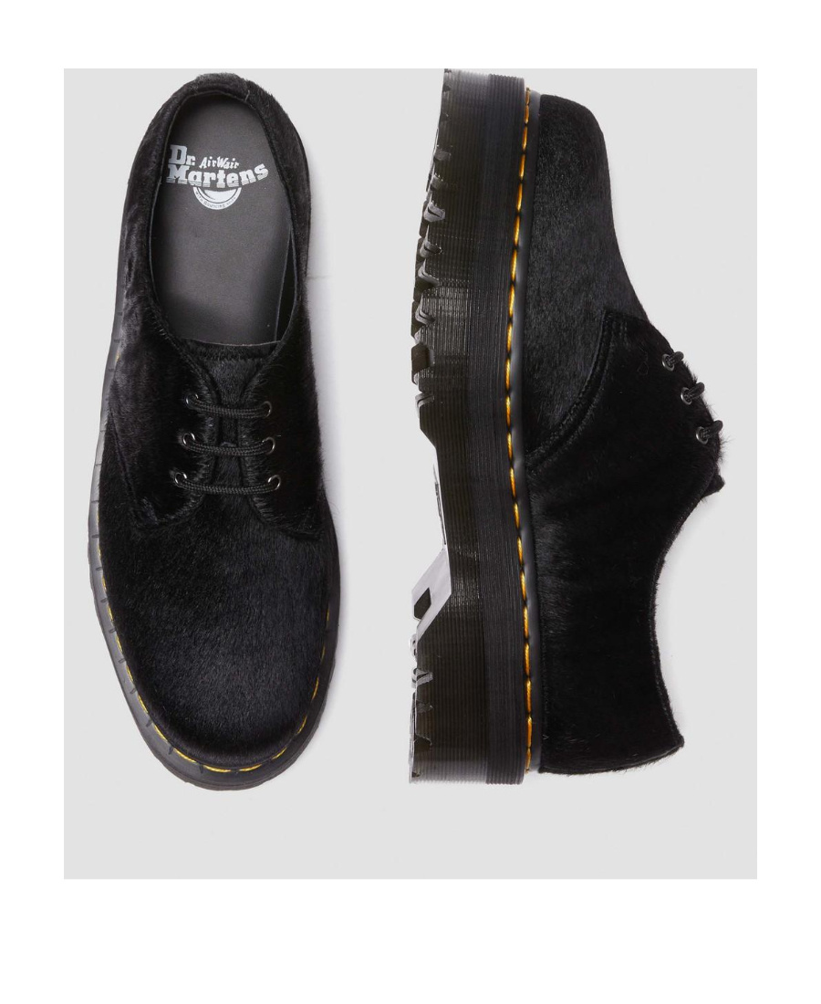Dr. Martens 1461 Thick-soled Casual Shoes In Black