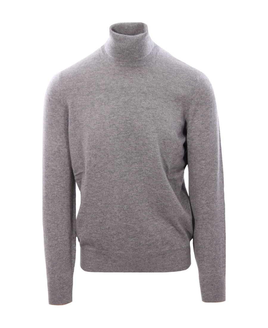 Brunello Cucinelli Turtleneck Sweater Long Sleeves In Gray