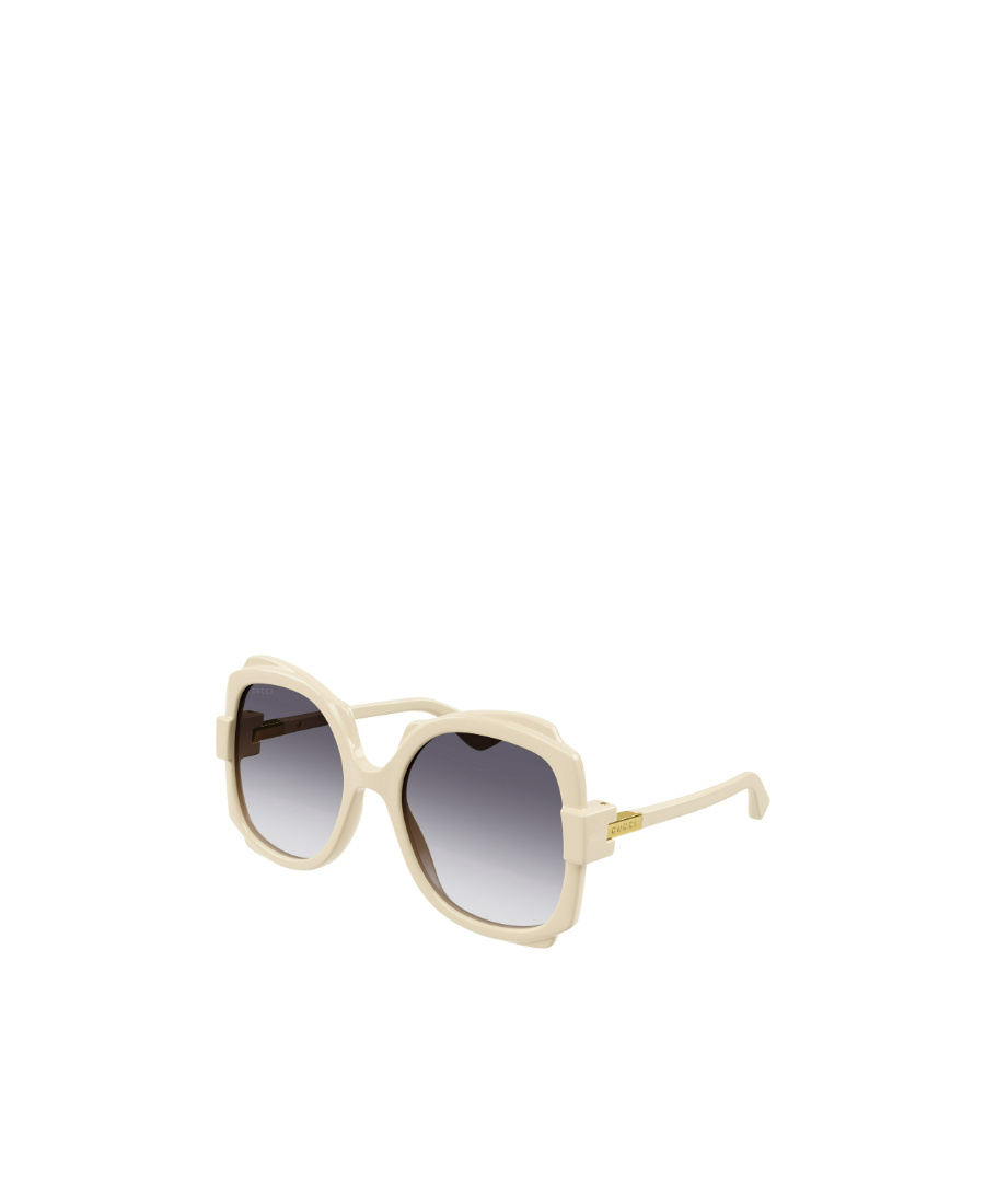 Gucci Tortoiseshell-effect Square-frame Sunglasses In Nude