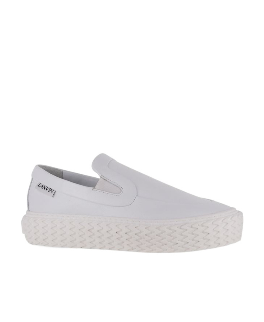 Lanvin Thick-soled Sports Shoes In White