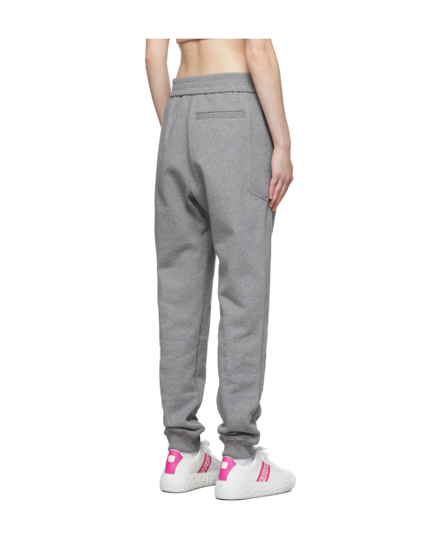 Versace Logo Sweatpants In Gray