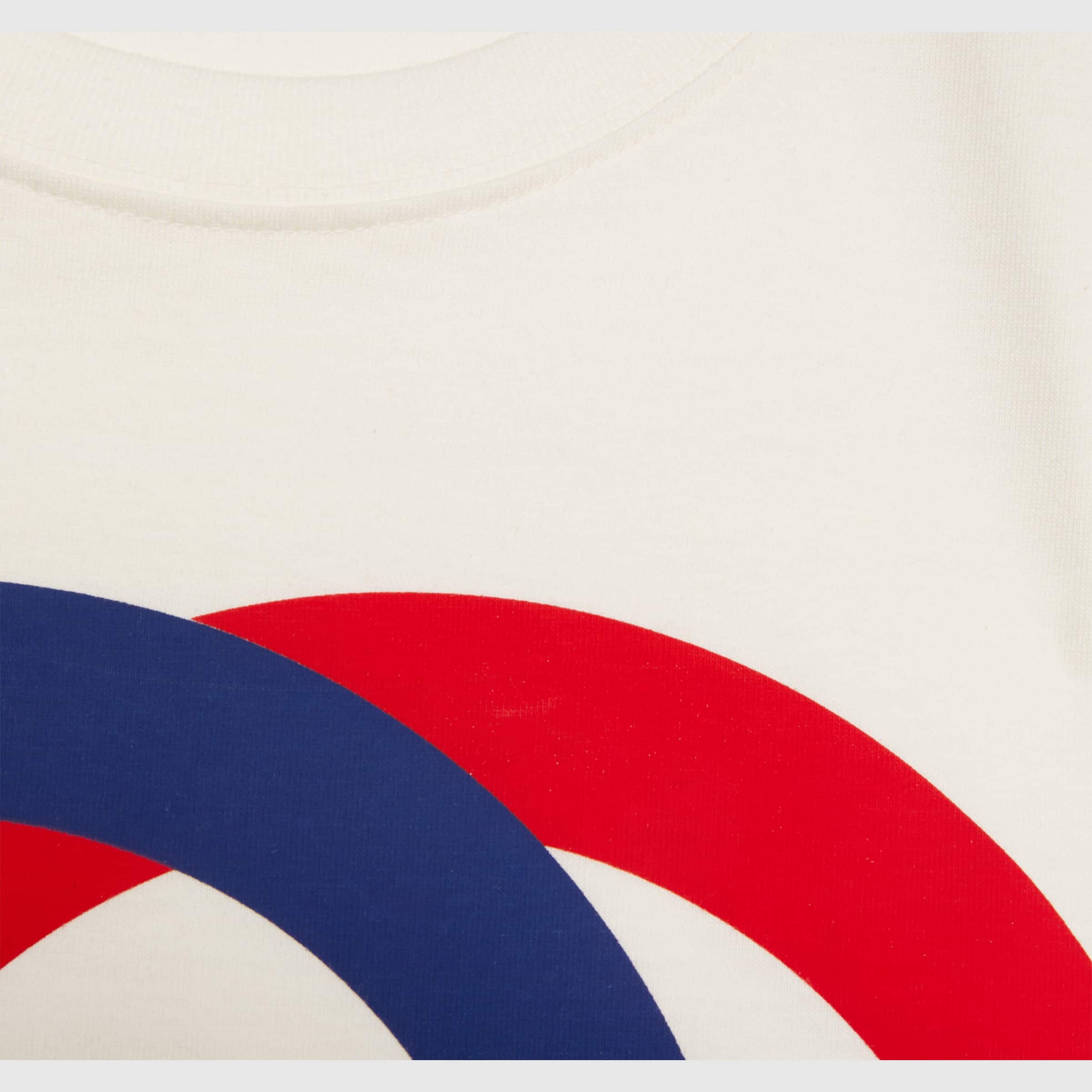 GUCCI ROUND GG PRINT T-SHIRT