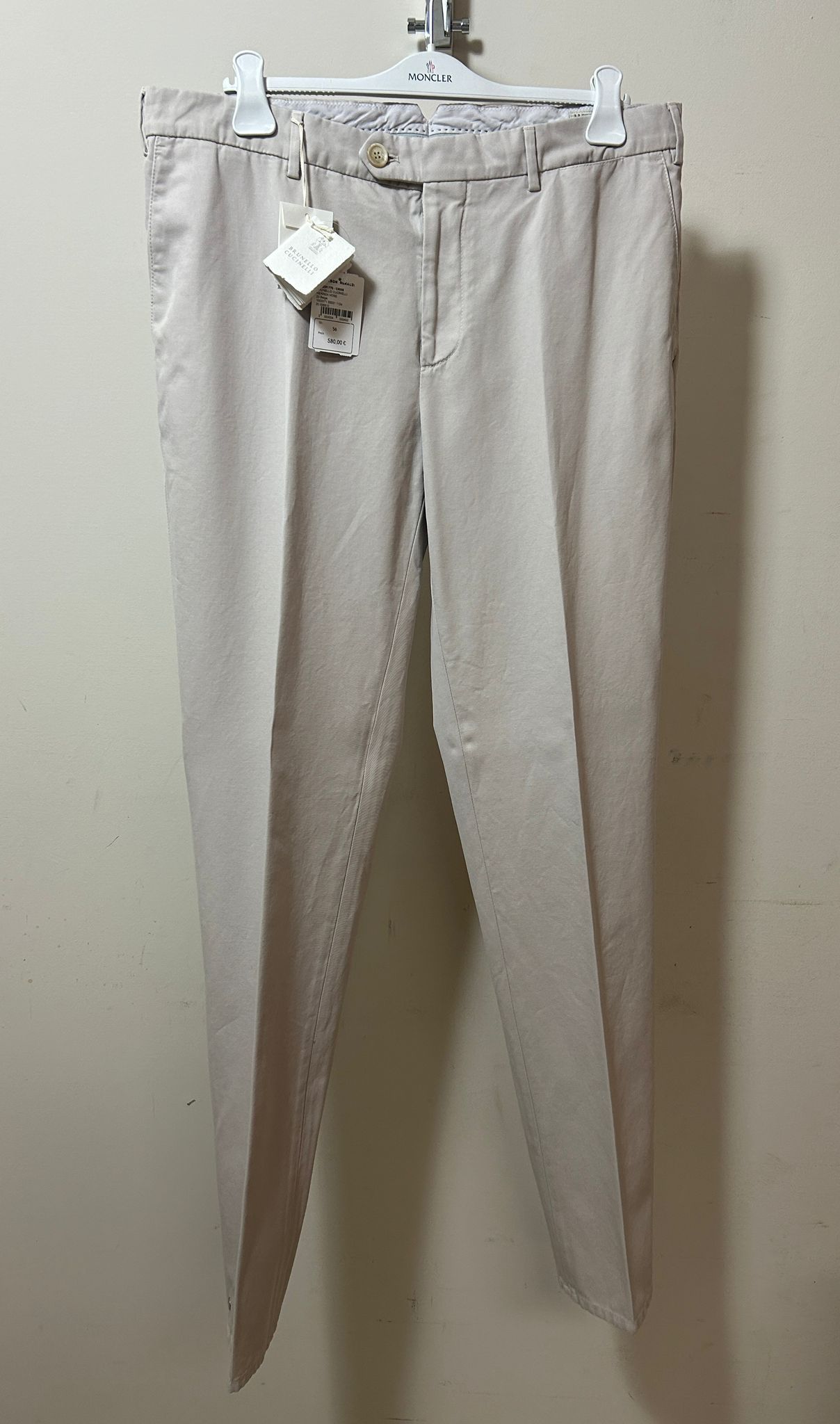 Brunello Cucinelli Belt-loop Casual Pants In Gray