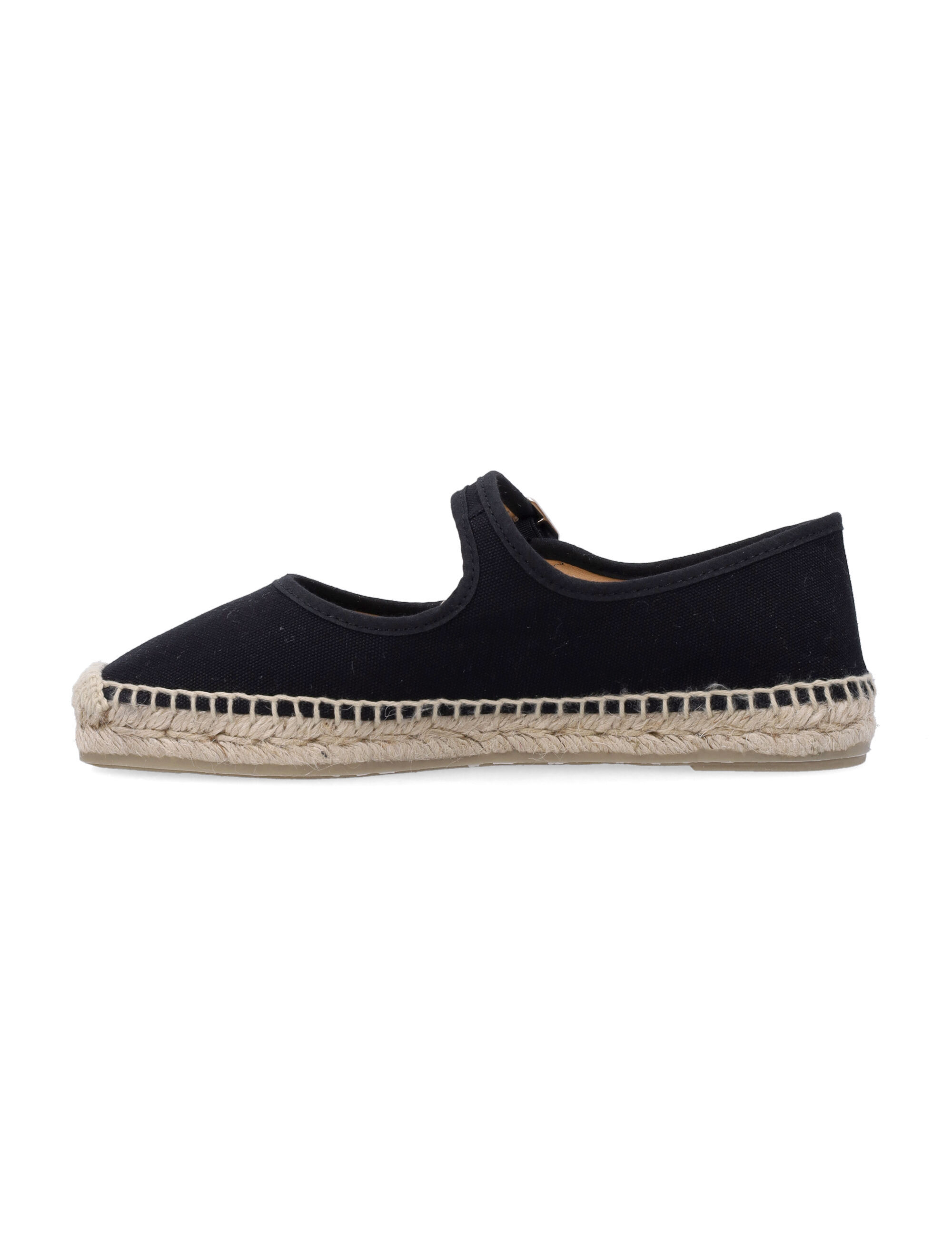 Castaã±er Round Toe Flat Shoes In Nude