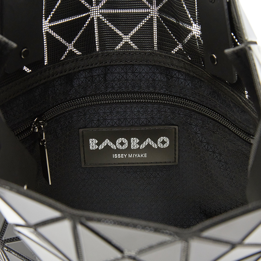 Bao Bao Issey Miyake Lucent Metallic Tote Bag In Black