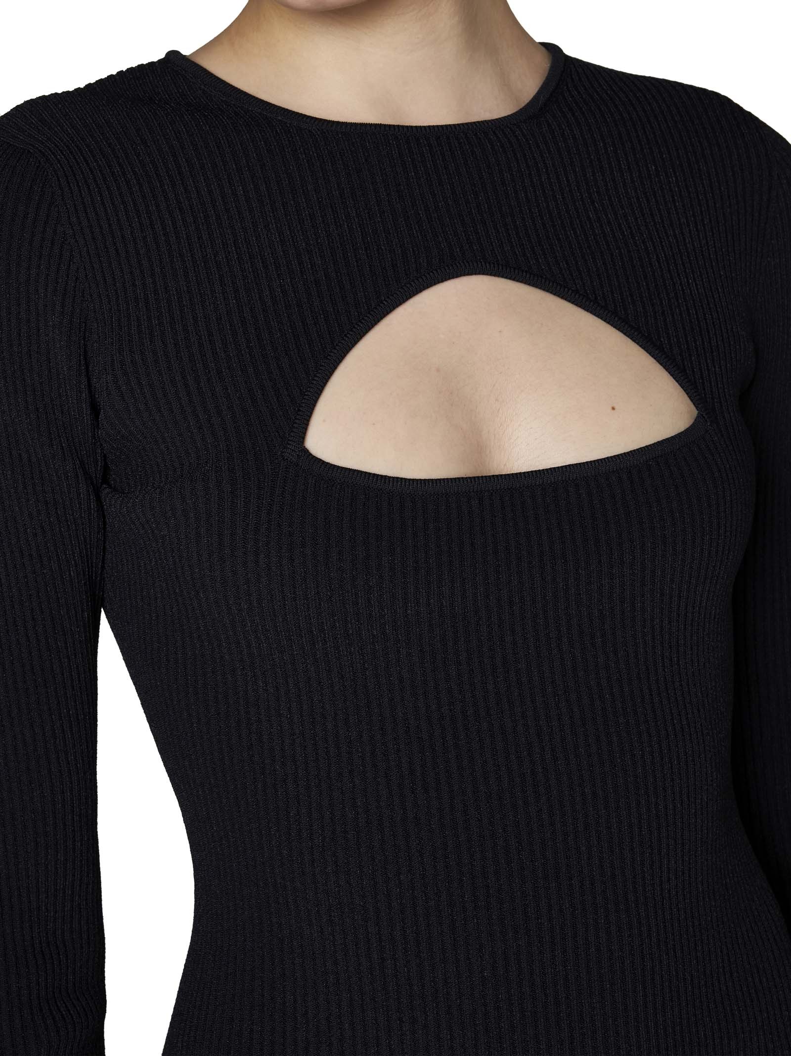 Dsquared2 Dsquared Women Dress Cut Out In Black