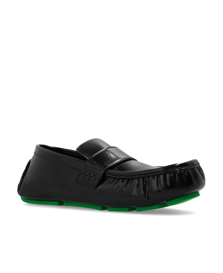 Bottega Veneta Logo Casual Shoes In Black