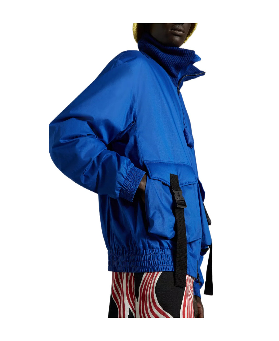 Moncler X Jw Anderson Short Padded Jacket In Blue