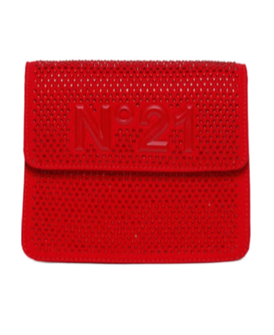 N°21 STUD-EMBELLISHED SHOULDER BAG