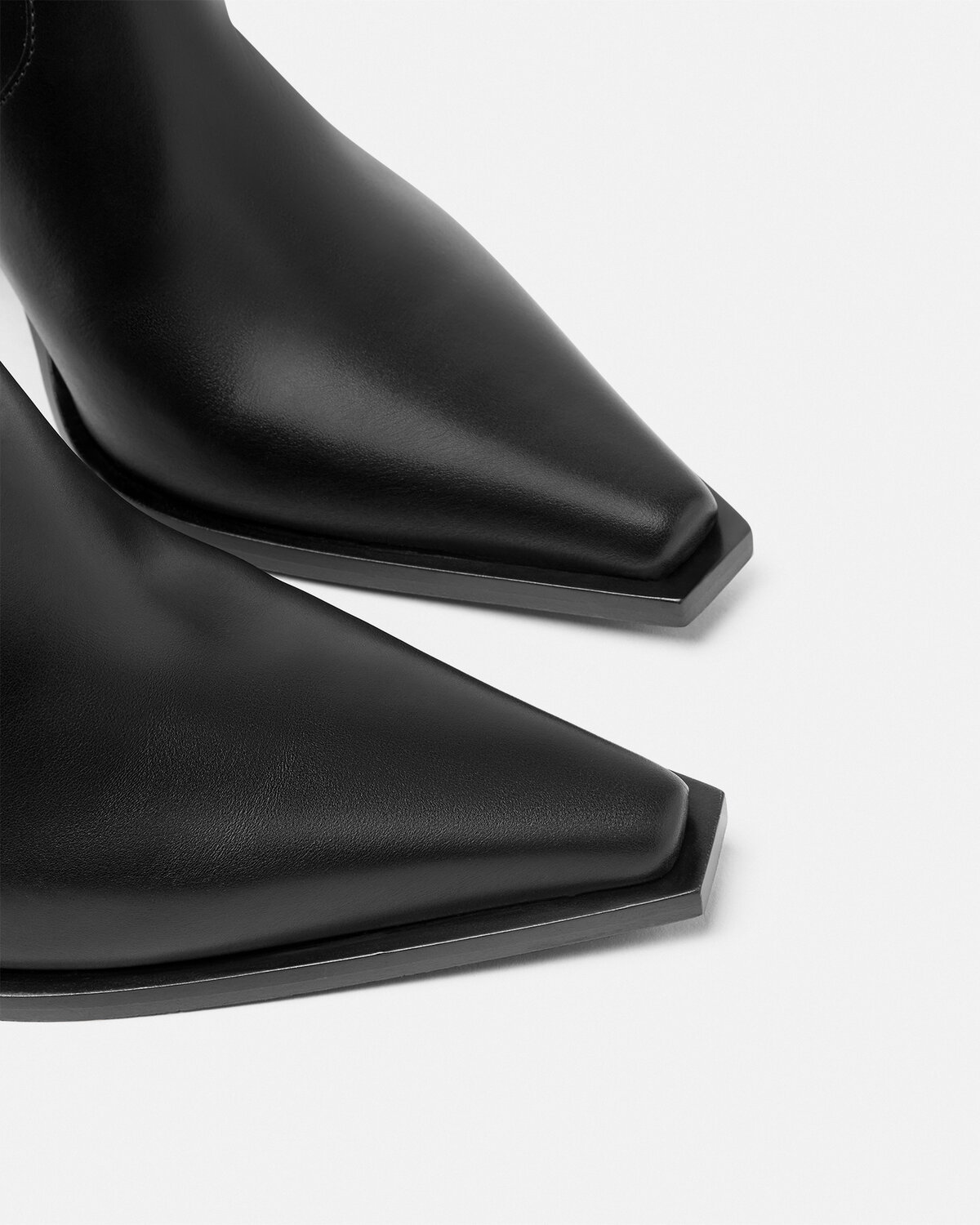 Versace Embellished Leather Ankle Boots In Black