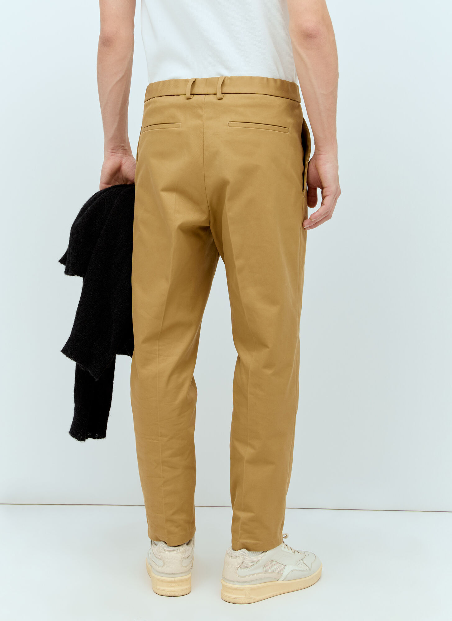 Jil Sander Men Gabardine Pants In Multicolor