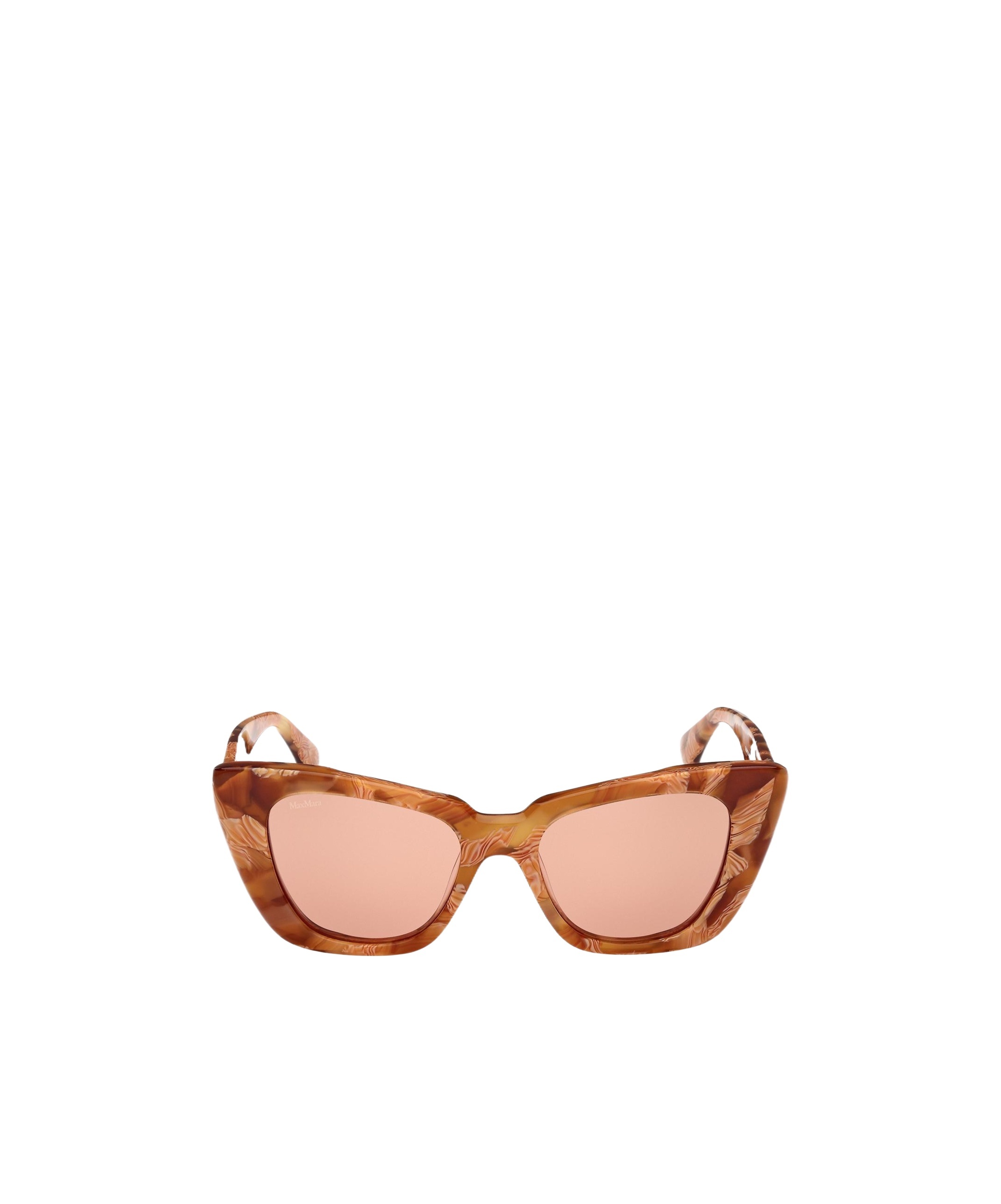 Max Mara Logo Sunglasses In Pink