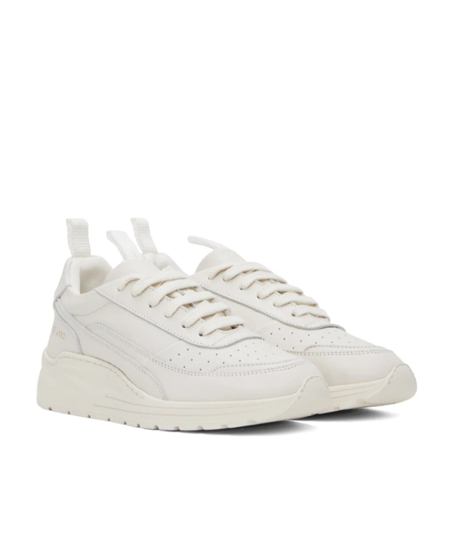Common Projects Splicing Design Low-top Casual Shoes In White