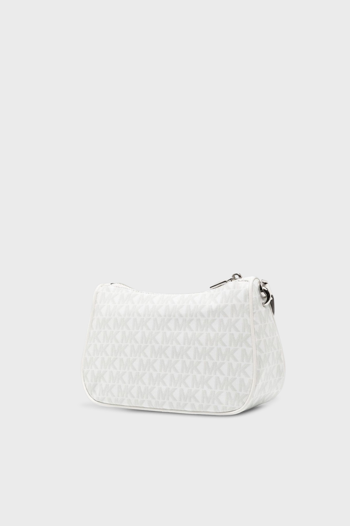 Michael Kors Logo Cross-body Bag In White
