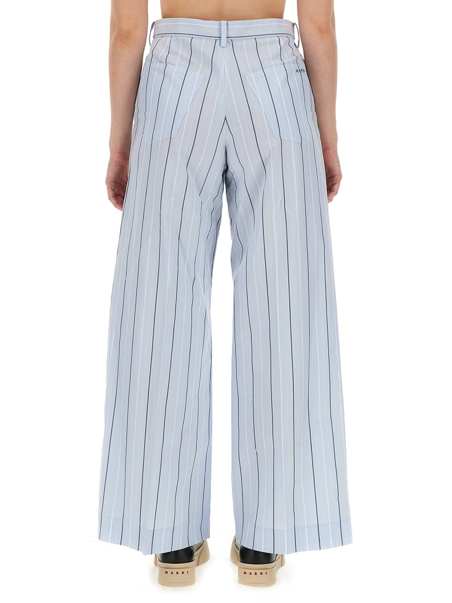 Marni Trousers In Blue