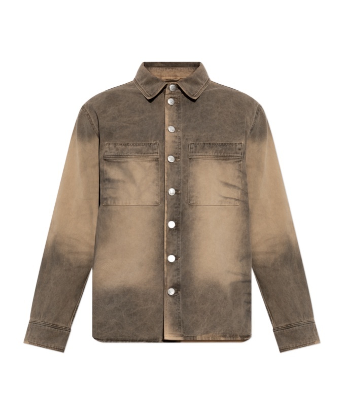 Misbhv Distress Jacket In Brown