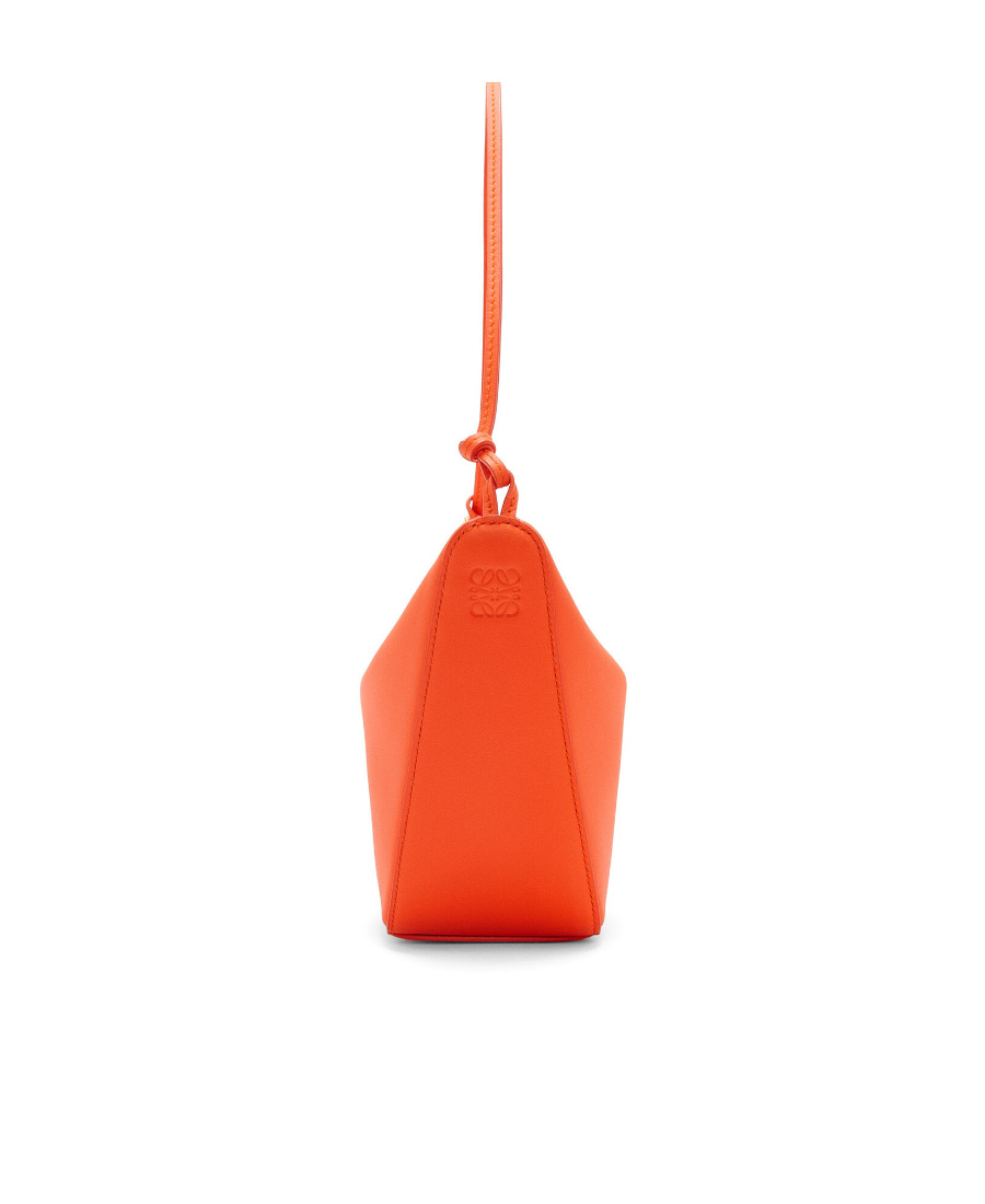 Loewe Hammock Mini Hobo Bag In Orange