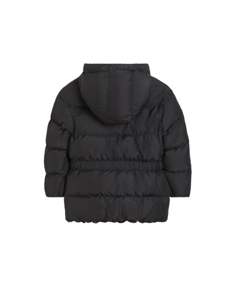 Off-white Diag Zip-up Puffer Jacket In Black