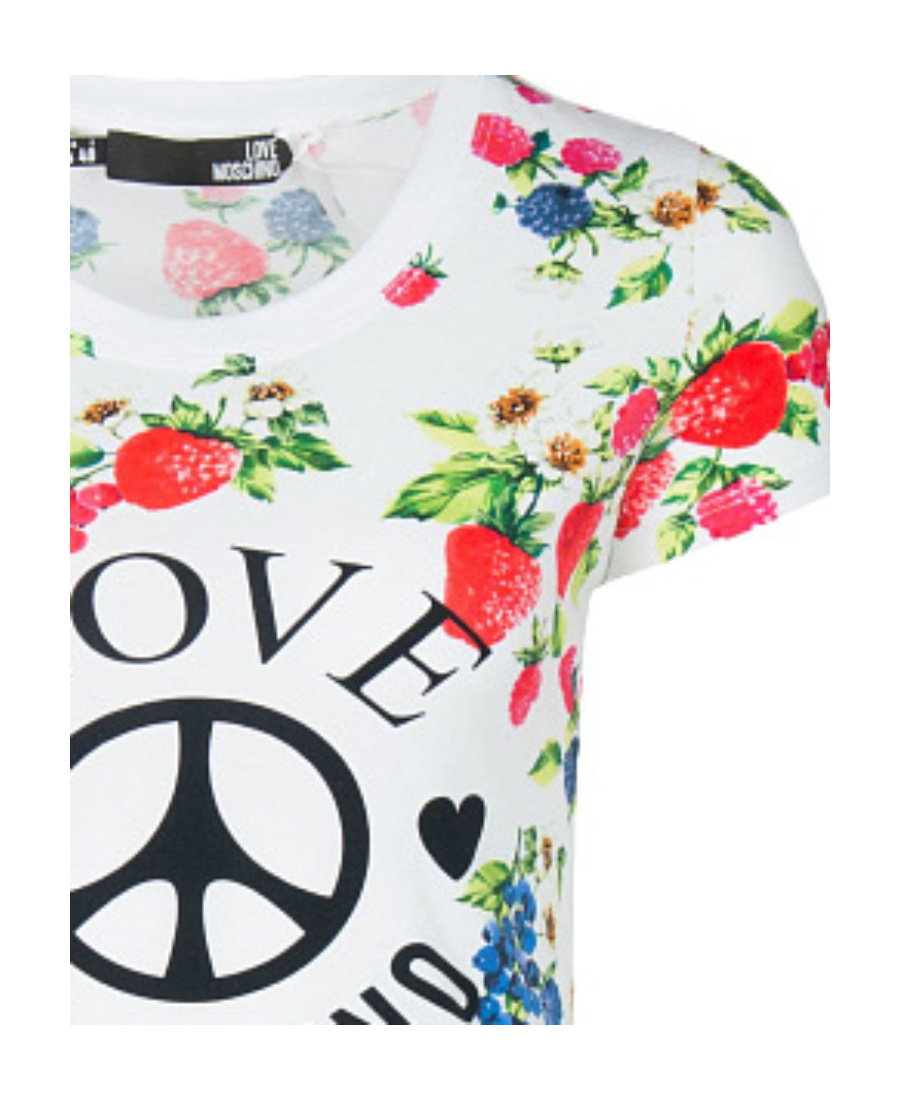MOSCHINO LOGO PRINTED T-SHIRT