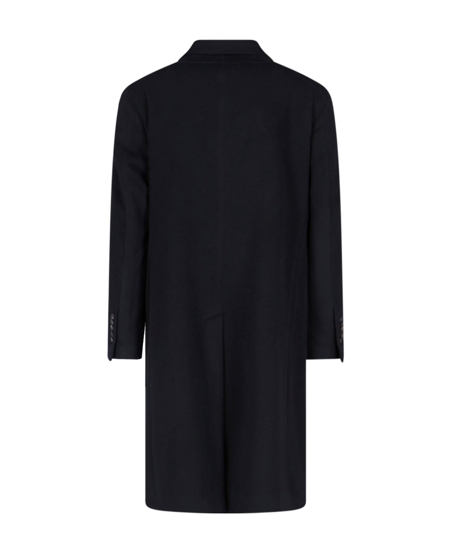 Tagliatore Single-breasted Coat In Black