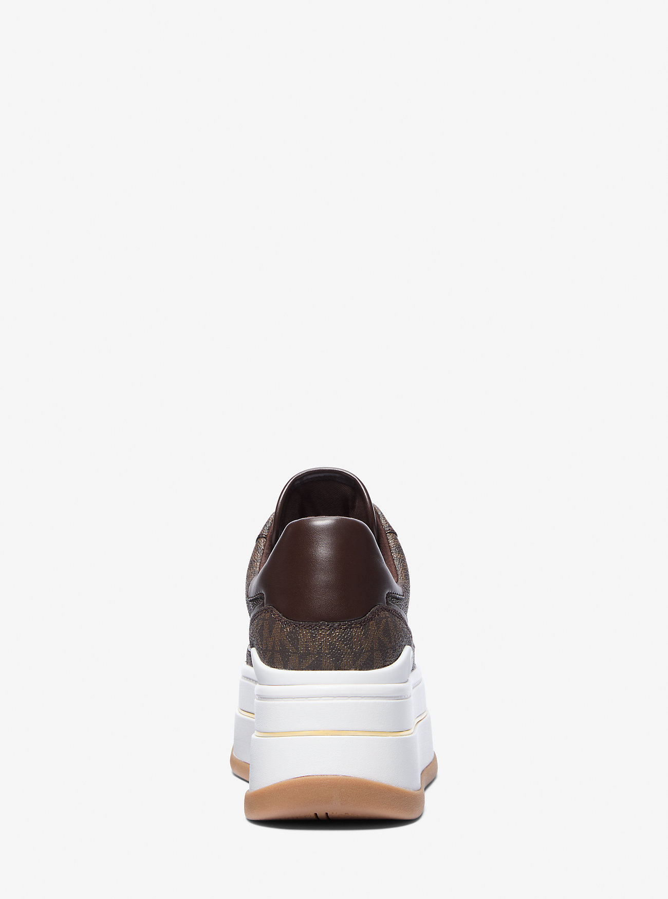 Michael Michael Kors Hayes Platform Sneakers In Brown
