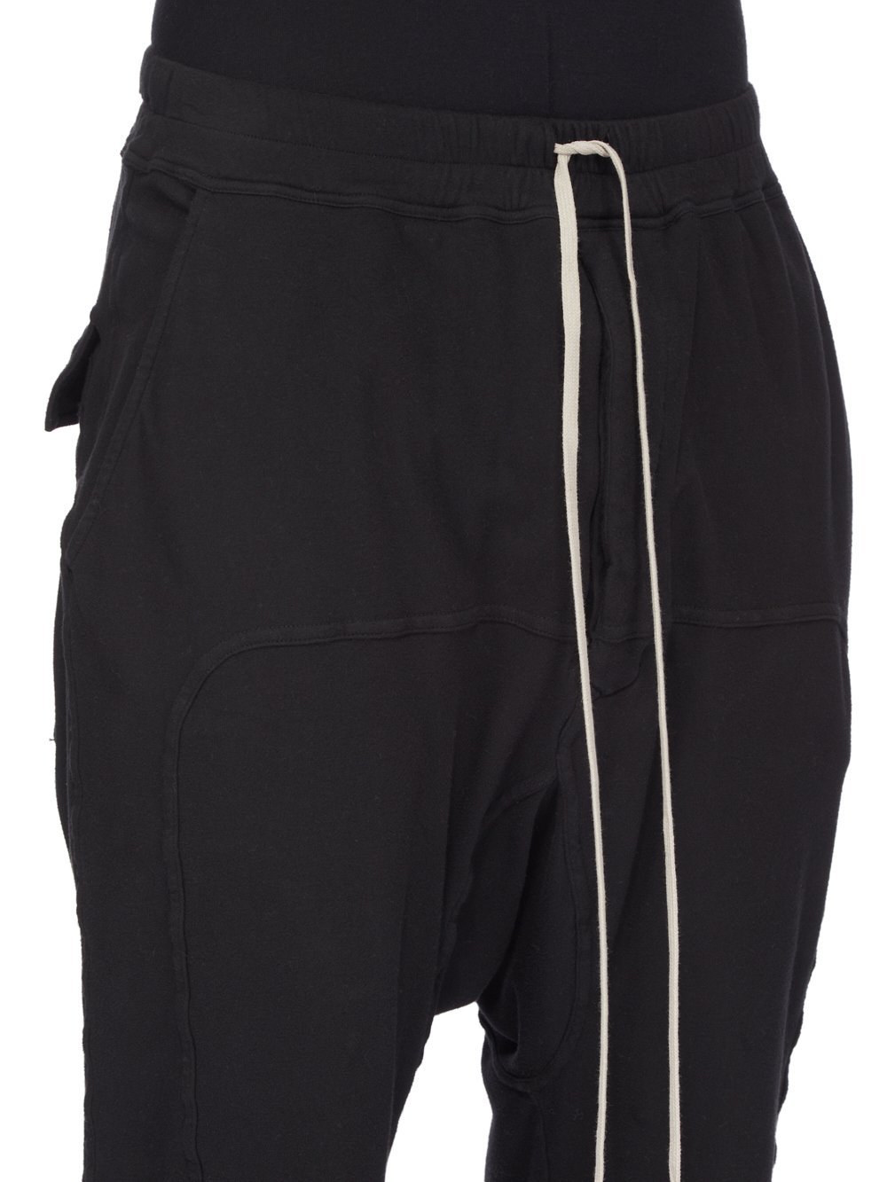 Rick Owens Drkshdw Drawstring Sweatpants In Black