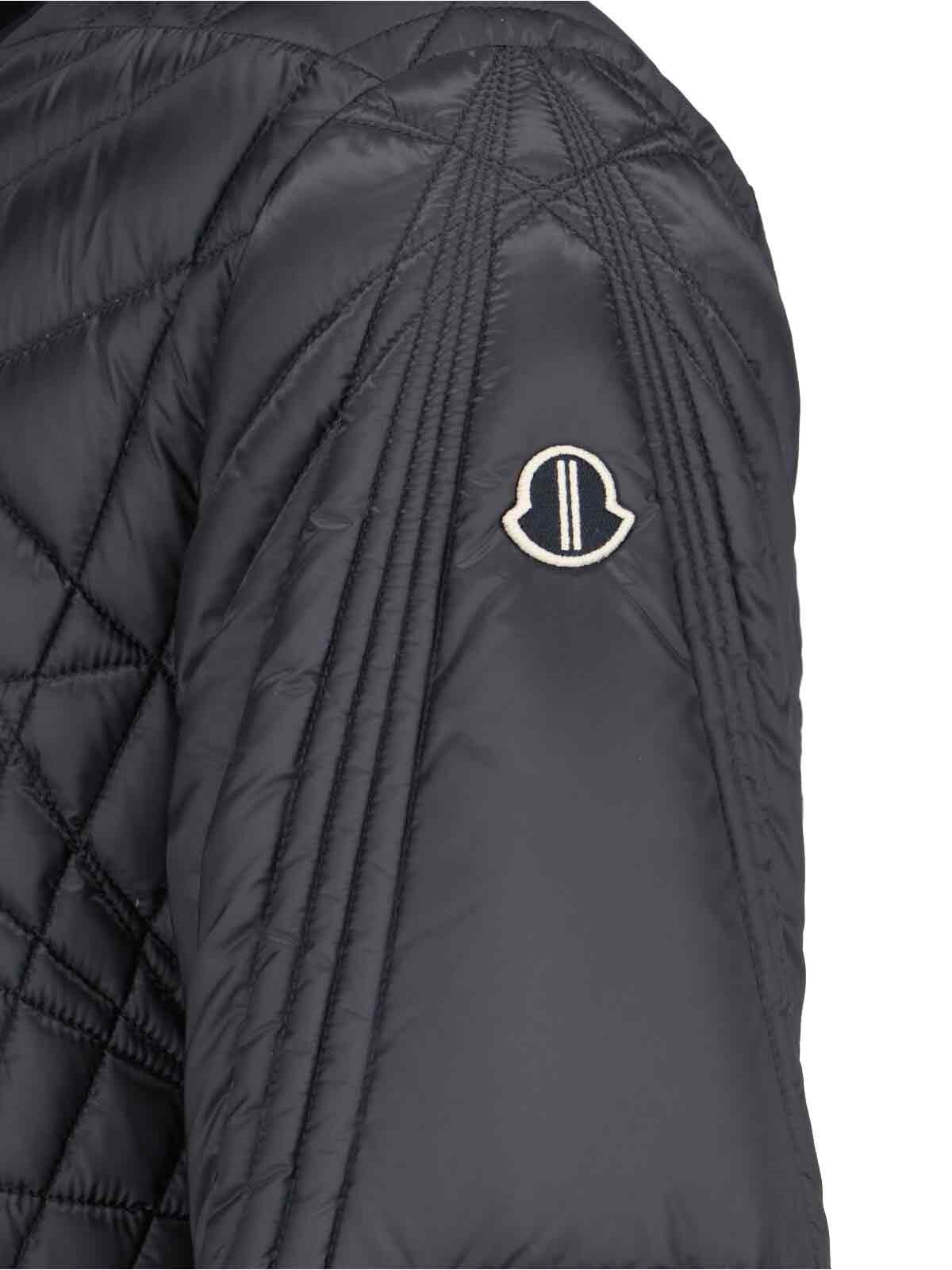 Moncler X Rick Owens Men Megapenta Flight Down Jacket In Black