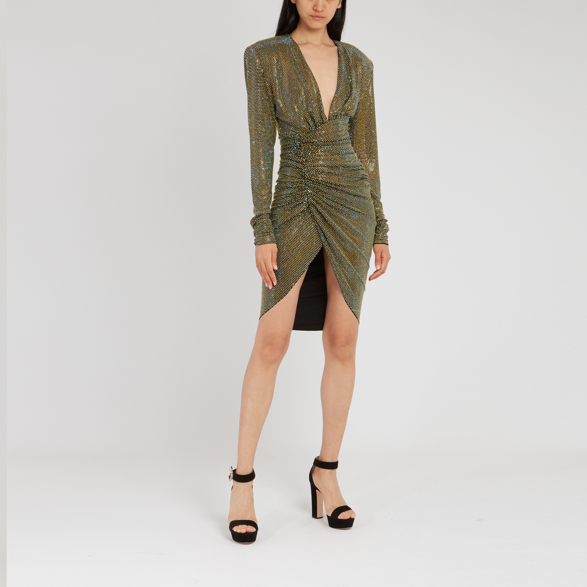 Alexandre Vauthier Asymmetrical Dress In Green