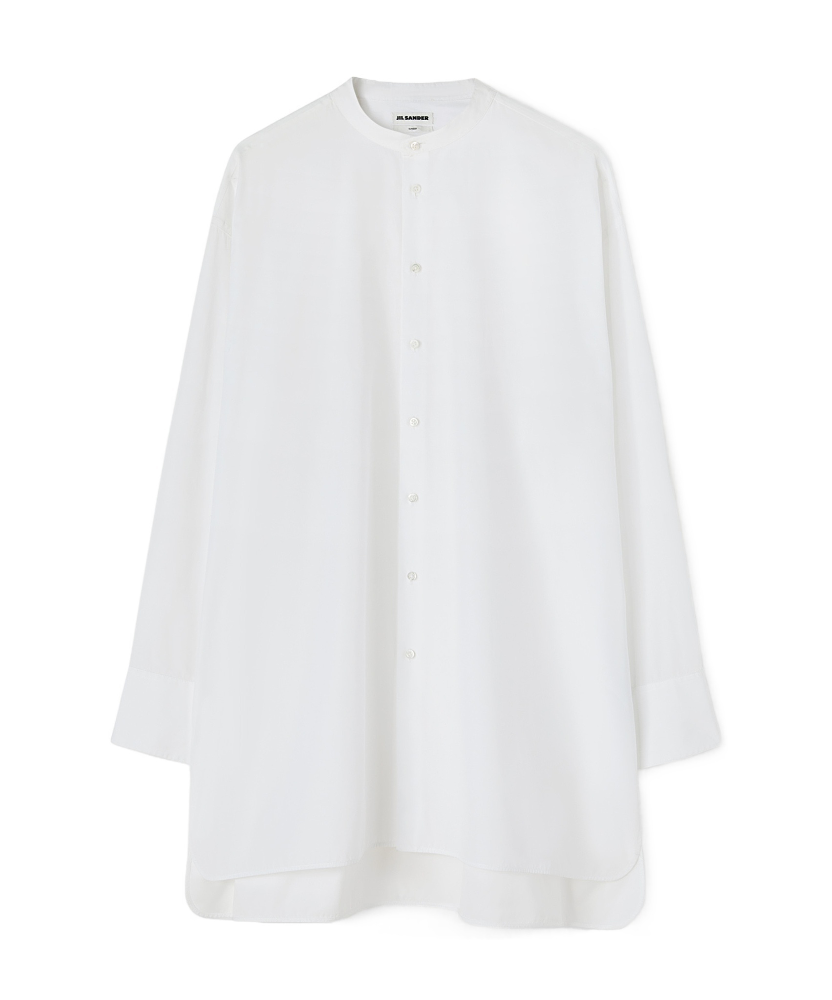Jil Sander Sunday Cotton Shirt In White