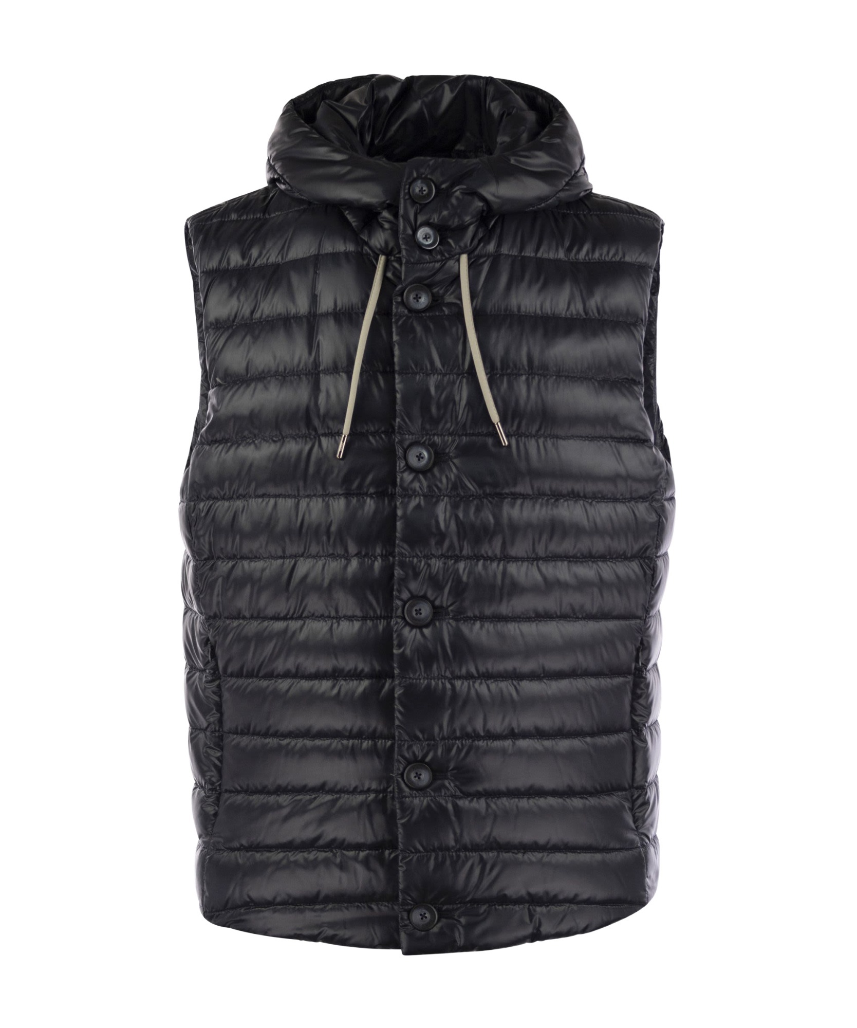 Herno Men's Sleeveless Down Jacket In Black