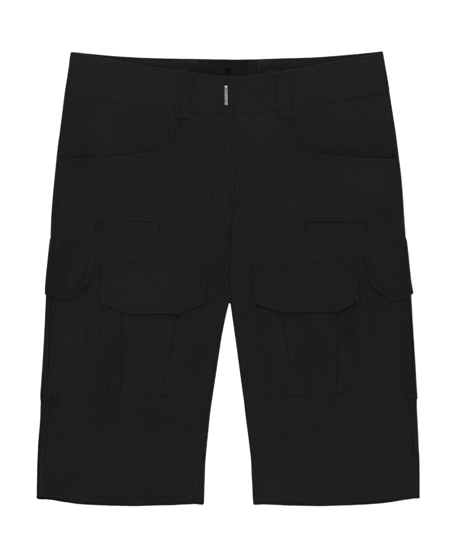 Givenchy Cargo Knee-length Shorts In Black