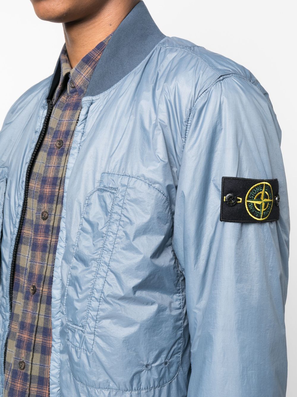 Stone Island Compass-patch Bomber Jacket