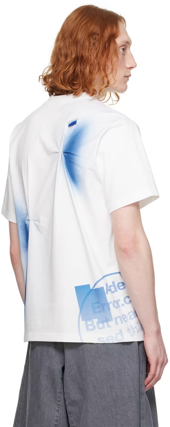 Ader Error Short-sleeved T-shirt In White