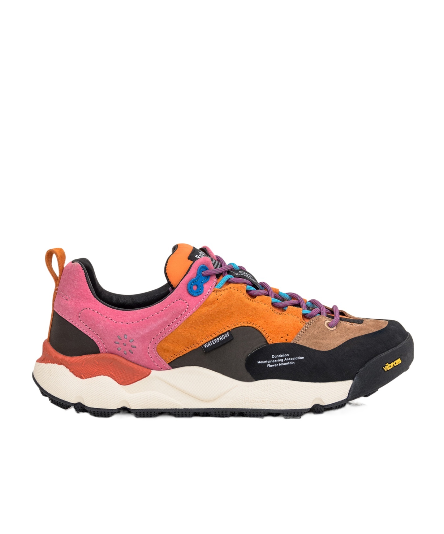 Barbour X Flower Mountain Sneaker Back Country In Multi