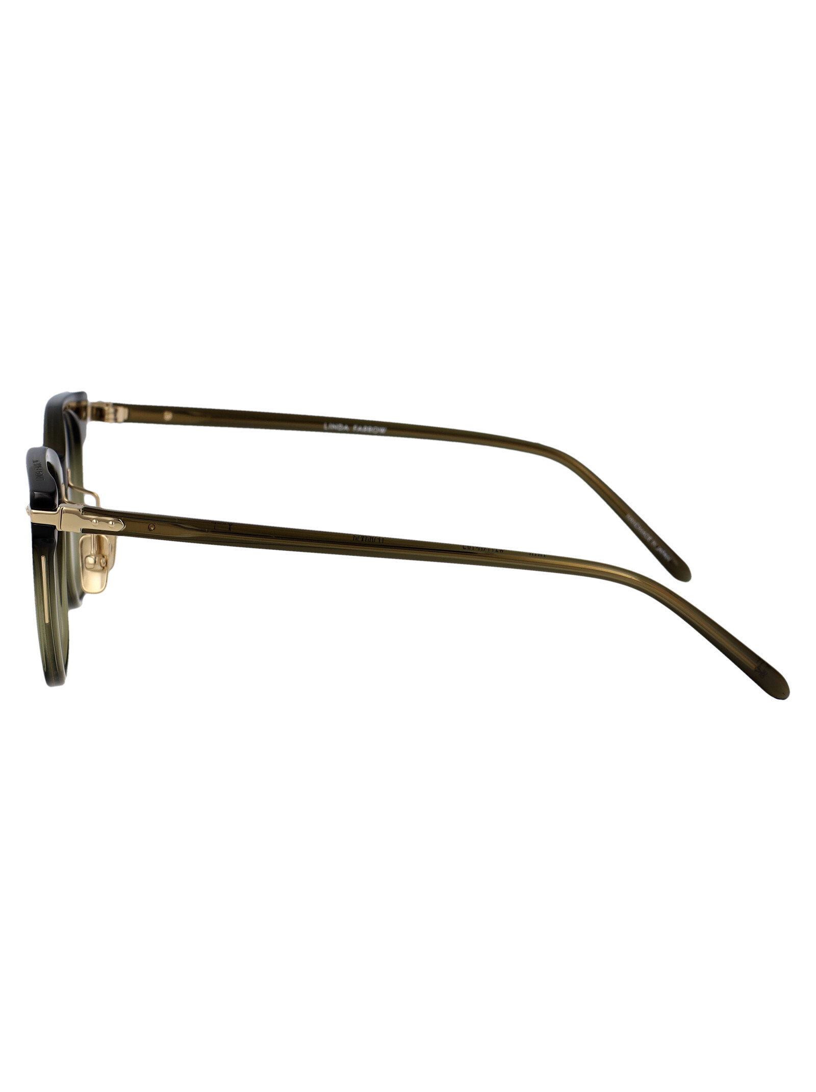 Linda Farrow Arch Optical Square-frame Glasses In Black