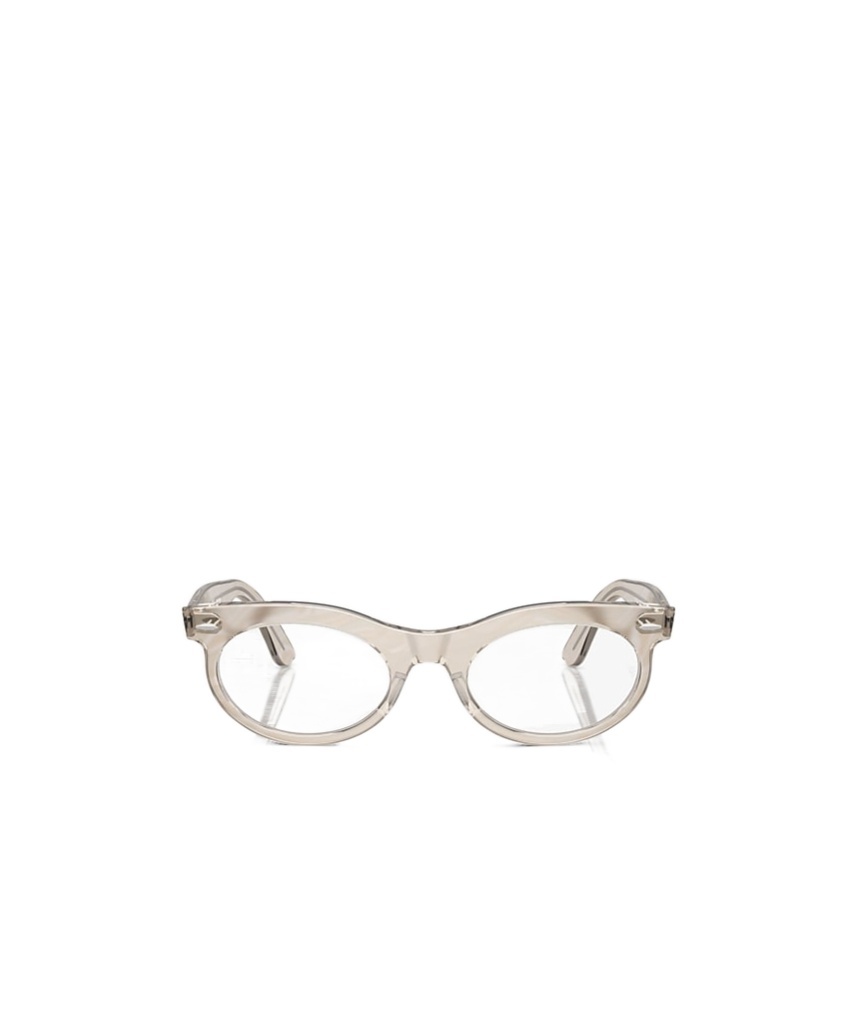 Ray Ban Wayfarer Oval Speed Shift Glasses In White