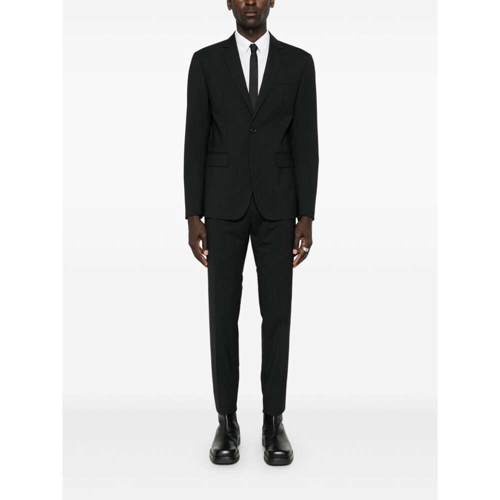 Dsquared2 Single-breasted Two-piece Suit In Black