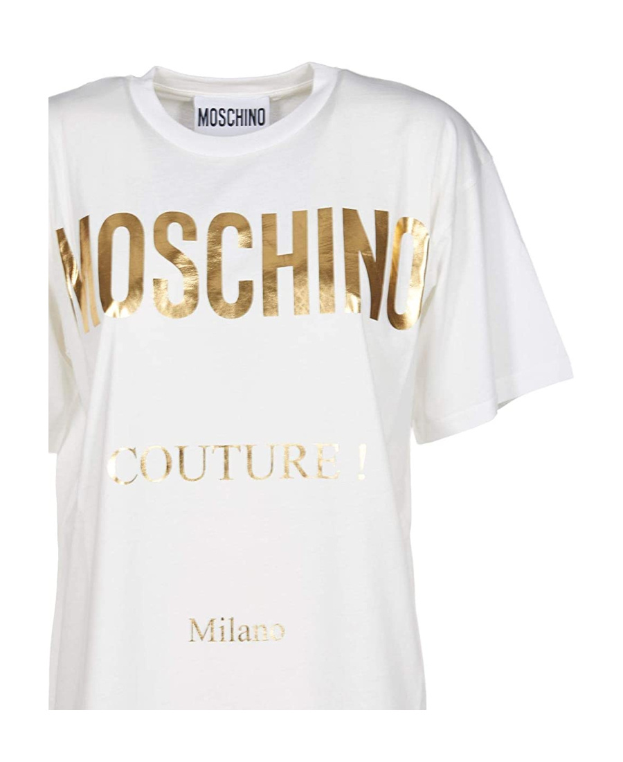 MOSCHINO LOGO PRINTED T-SHIRT