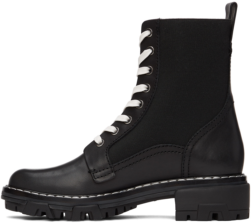 RAG & BONE SPLICE LACED ANKLE BOOTS