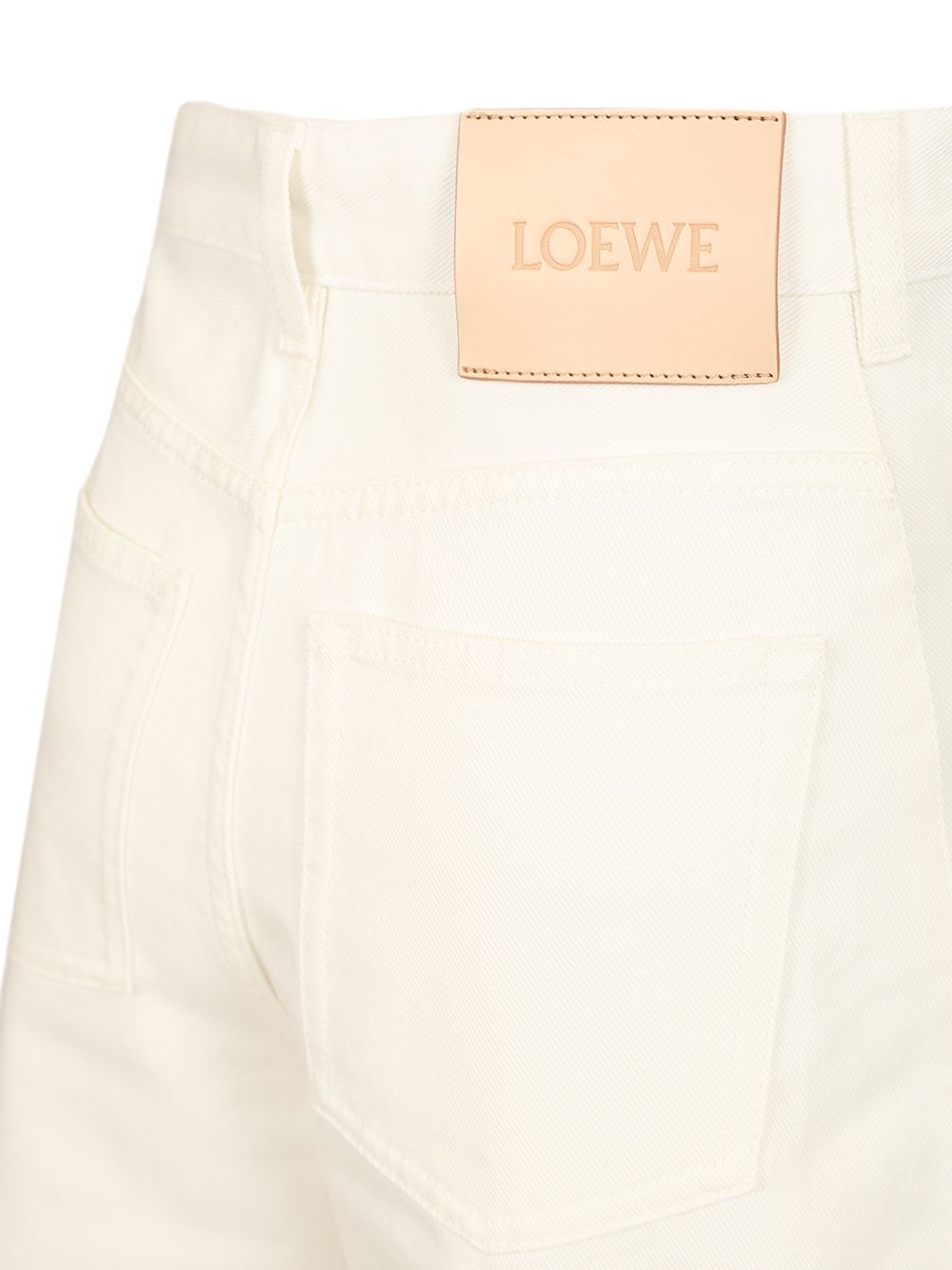 LOEWE DENIM TROUSERS WITH BELT LOOPS