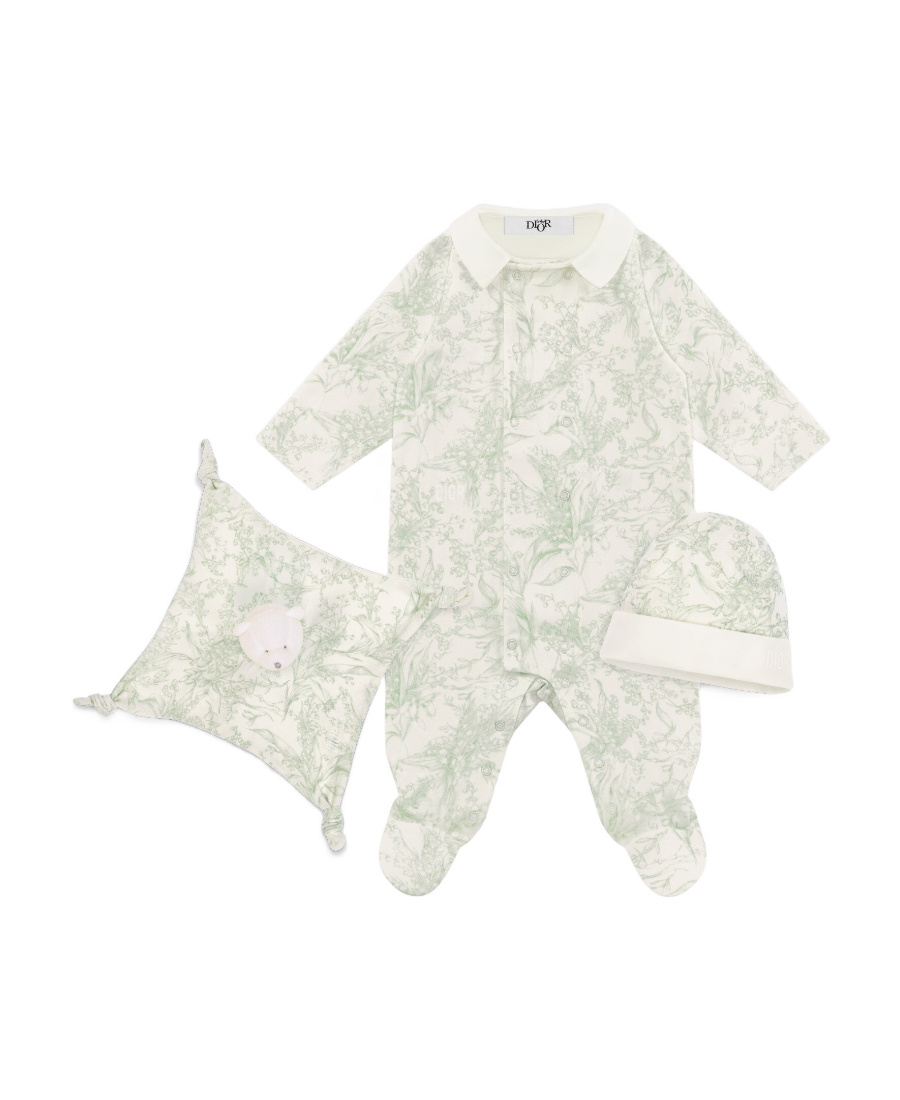 Dior Newborn Gift Set In White